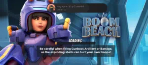 حساب ماكس للعبة Boom Beach.
