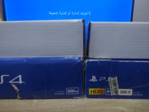 Ps 4 slim اونلاين جديد غير مستعمل بل باكيت تواصل على الخاص او واتساب