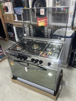 فرن غاز يونفرسال 90 سم فل سفتي راس نحاس نار قويه  سعر حرق