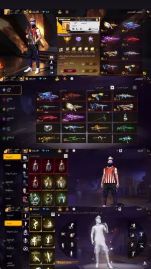 Free Fire Accounts and Characters for Sale in Amman