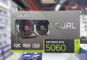 كرت شاشه RTX 5060 نسخة asus تبريد و أداء قوي