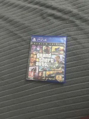 GTA 5 بحالة ممتازة جدا الدسكة شغالة وبضمانه
