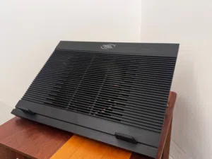 قاعدة تبريد لابتوب DeepCool مع منافذ USB إضافية وتحكم بالارتفاع وتبريد قوي