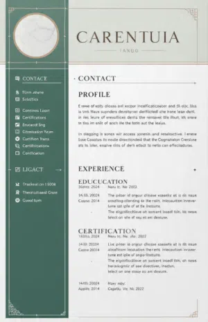 تصميم سيرة ذاتية احترافية ATS تزيد فرص قبولك بالوظائف