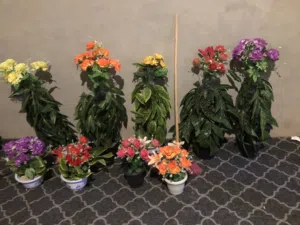 ورد صناعي للزينة
