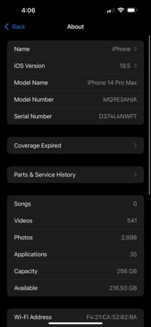Iphone 14 pro max