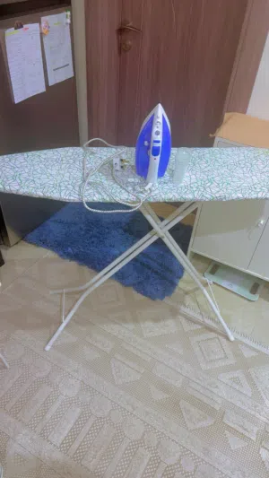 Everything shown is for sale.  İron Sharp & Ironing board