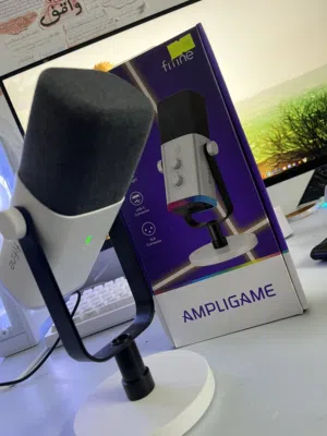 مايك FIFINE احترافي RGB – صوت نقي للبث والألعاب والتسجييل