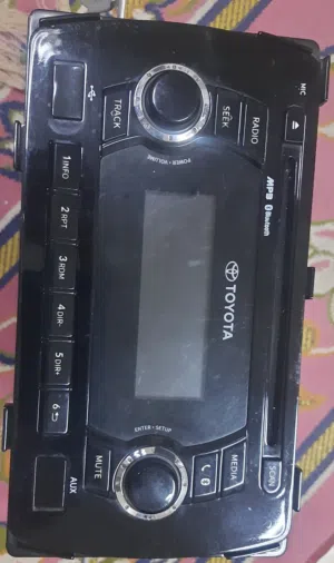 Toyota car cassette player, Korean made