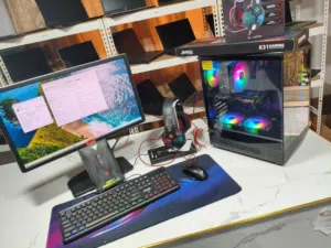 Gaming PC i7 + RX580 كامل مع شاشة