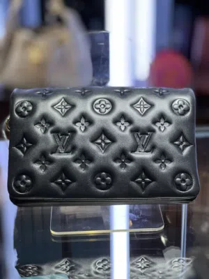 Authentic Louis Vuitton District PM Monogram Eclipse Messenger Bag - Excellent Condition