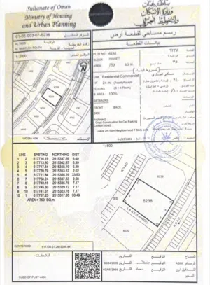 مباشر من المالك سكني تجاري المعبيلة قريب مسقط مول وممشي النهدي ومستشفي الشفاء ونستو القديم