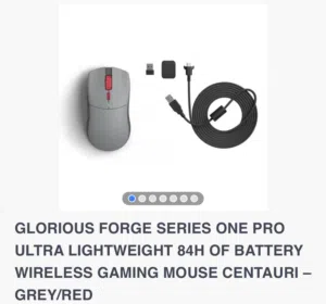 One pro Glorious forge series