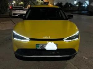 تكسي زرقاء للبيع طبعه حره كيا Ev6 دفع خلفي 2024