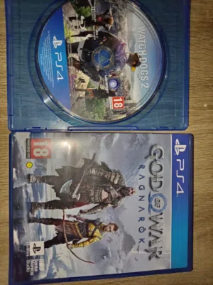 سيدي عدد 2 للبيعع WATCH DOGS2 و  God of War Ragnarok