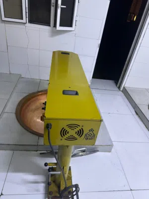 مكينه حلوى عمانيه مع لمرجل لحلوى