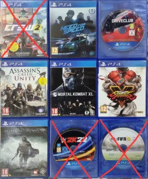 Ps4 Games اشرطة بلايستيشن 4