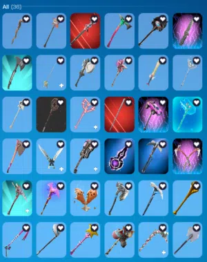 Fortnite Account  (FA / Email Changeable) - Icon Series & Tryhard Pickaxes