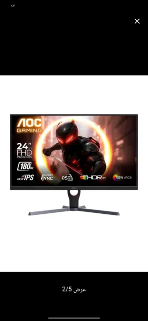 23.8 Aoc monitors for sale  in Al Batinah