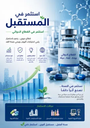 استثمر في القطاع الدوائي... قطاع حيوي ينمو باستمرار ويصنع قيمة مستدامة