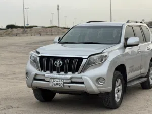 TOYOTA PRADO 2014 TXL SILVER (1,35,000kms)  FULL DEALERSHIP SERVICE HISTORY  COOL BOX  NEW TYRES