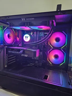 RYZEN 9 9900X RTX 5070 12GB MSI X2 GAMING PC جهاز العاب عالي المواصفات