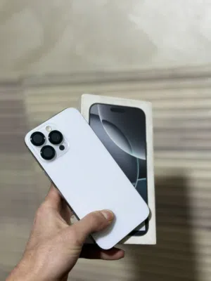 iPhone 16 pro max 256 g بطارية 90 مش مفتوح ولا مصلح موجود بالخليل