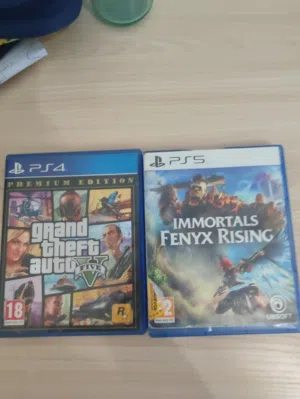 GTA V PS4 Immortals Fenyx Rising PS5