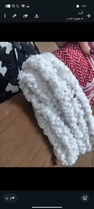 شماغ مهدب تهديب يدوي ...............................................................................