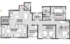 146 m2 3 Bedrooms Apartments for Sale in Cairo Fifth Settlement