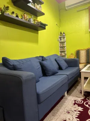 BLUE SOFA- one piece