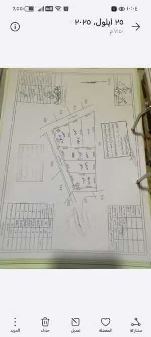 اراضي للبيع منطقة دير الليات