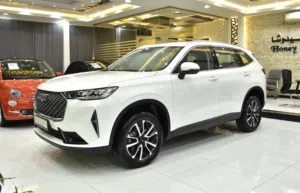 Haval H6 2.0 GDiT ( 2023 Model ) in White Color GCC Specs