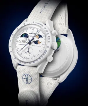 Omega x Swatch MoonSwatch Master Quality – White Edition  Premium Chronograph  Dubai