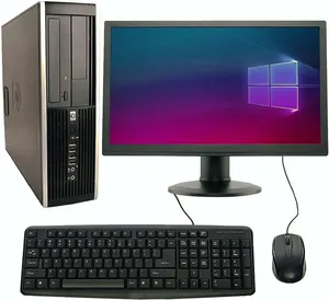 HP Intel core i7 processor computer full set with monitor keyboard mouse and cables  8GB RAM 3TB HDD