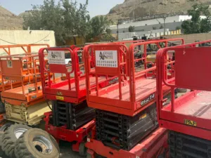 Forklift and scissor lift Jeddah Macca  سيزرلفت جدة مكة فوركلفت جدة مكة