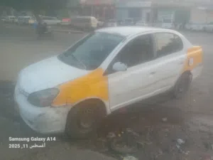 تويوتا ايكو 2005  محرك 13 بداية صرفية  بودي وكاله على الحديد ماقد اتسمكر