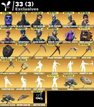 ح ساب فورت 115 سكن سكلتون البنفسجي شيطون والسيزن الثالث