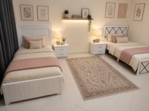 Furnished monthly VIP Private room availablestaff accommodation. ladies only