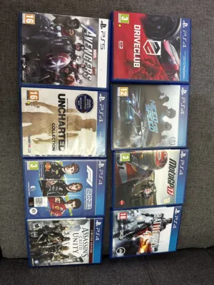 Ps4 cds in a good condition