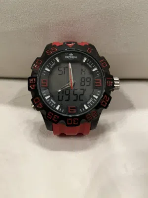 ساعة إمبريال جنيف رياضية بحالة الوكالة - أنالوج وديجيتال/Imperial Geneve watch Analog/Digital