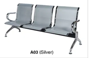 كنب استيل انتظار استقبال مطار كنب صوفا مطار Steel sofa waiting reception sofa مقعد ثلالثي office fur