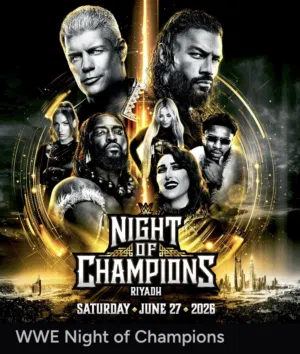 WWE night of champions gold