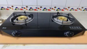 Ikon Gas Stove tempered glass body with 1 Year Warranty and Box
