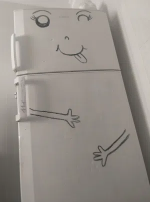 ثلاجه حجم كبير هوائيه الثلاجه ولا غلطه بس بحاجه وبدي ابيعها