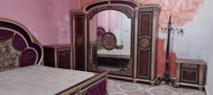 غرفة نوم ماليزيه اخت الجديده نطيفه كلش 8 قطع كامله
