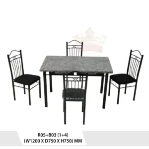 طاوله طعام +4 كراسي روعه