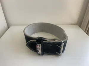 Scheik lifting leather belt