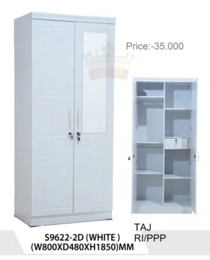 خزانة ذات بابين وثلاثة أبواب.  Two and Three door cupboard
