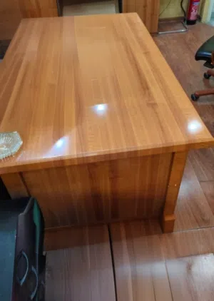 wooden office Brown table